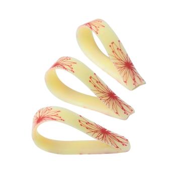 bouclette fleurs roses par chocolatree