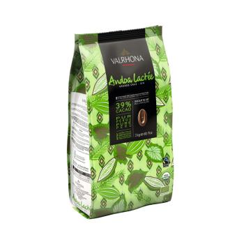 chocolat au lait andoa lactee 39 bio par valrhona