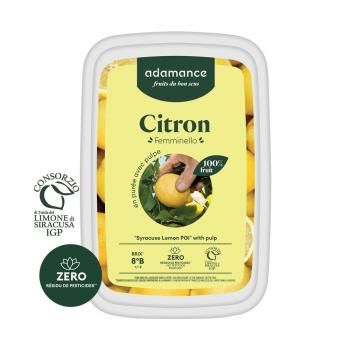 citron femminello puree 1kg par adamance