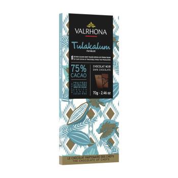 tablette chocolat noir tulakalum 75 par valrhona