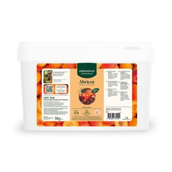 abricot flavor cotet lido puree 5 kg par adamance