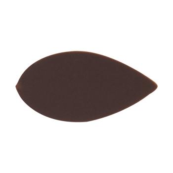 decor feuille elegance pur chocolat noir par chocolatree