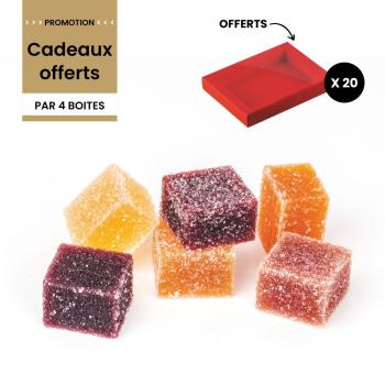 promotion pates fruit 4 boites par valrhona