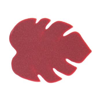 decor feuille exotique pur framboise par chocolatree