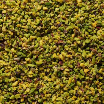 pistaches hachees grains par pariani