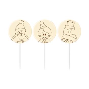 moule sucette noel batons par chocolatree