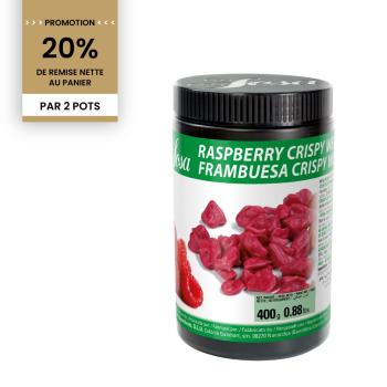 promotion crispy wetproof framboise 2 pots par sosa