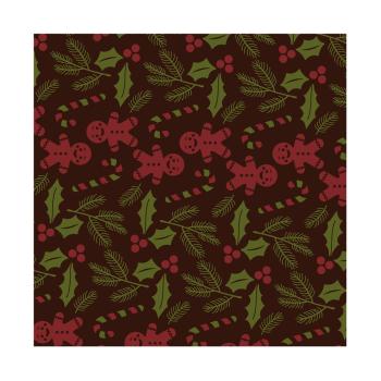 transfert houx biscuit noel par chocolatree