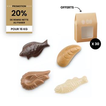 colis fritures 16 kg par valrhona