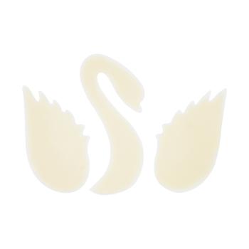 decor cygne pur blanc par chocolatree