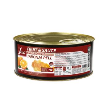 Zeste d'orange en dés