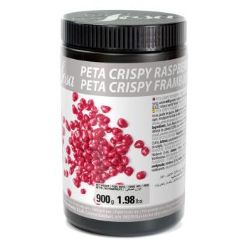 peta crispy chocolat blanc couleur framboise par sosa