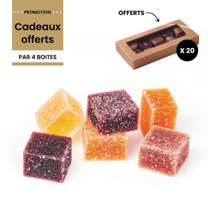 colis pates fruits 4 boites par valrhona