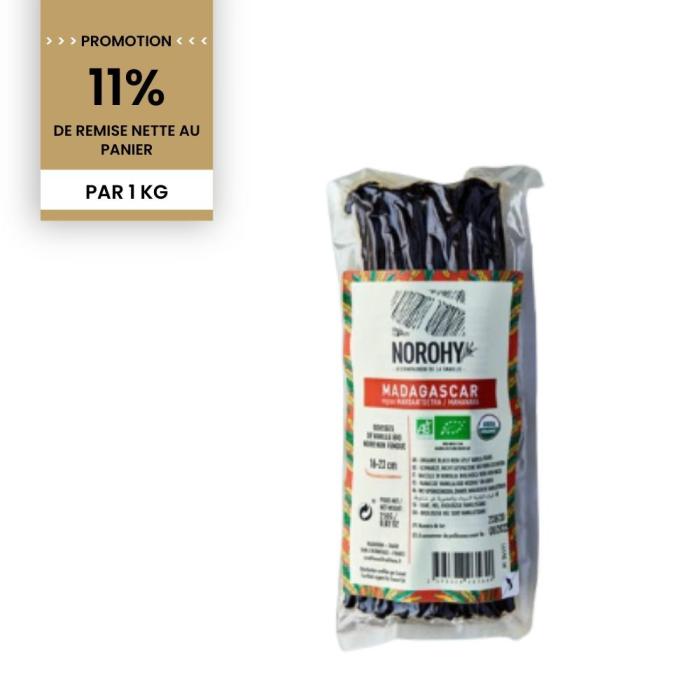 promotion gousse vanille madagascar 1 kg par norohy