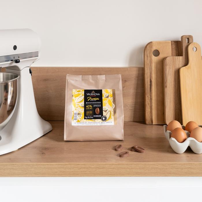 chocolat au lait jivara 40 par valrhona