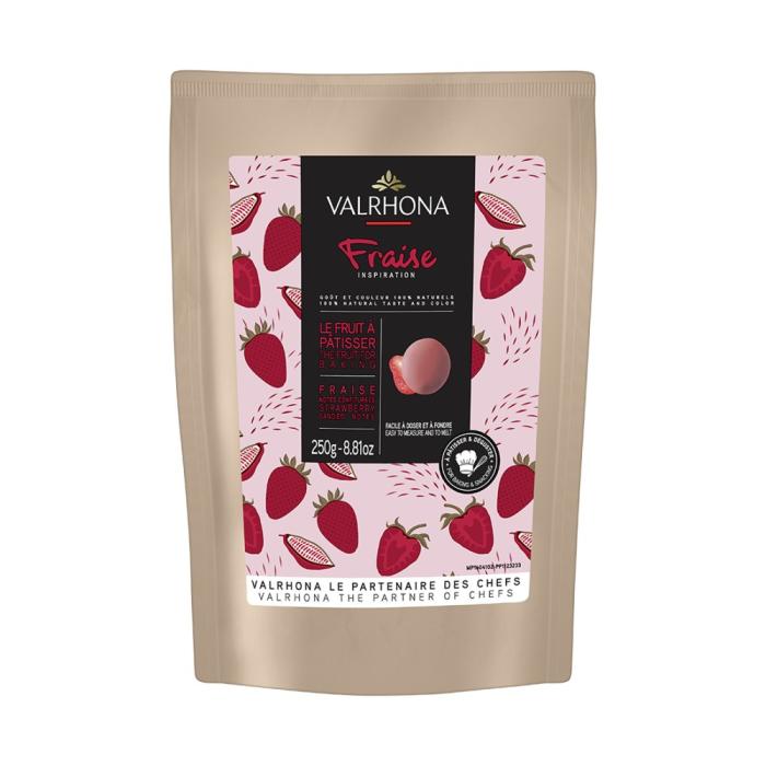 inspiration fraise par valrhona