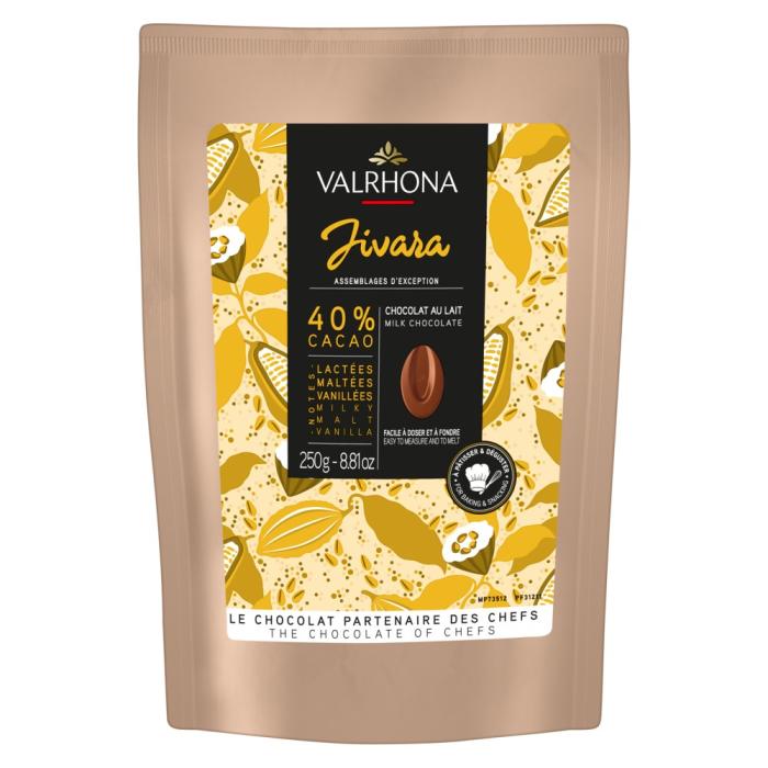 chocolat au lait jivara 40 par valrhona