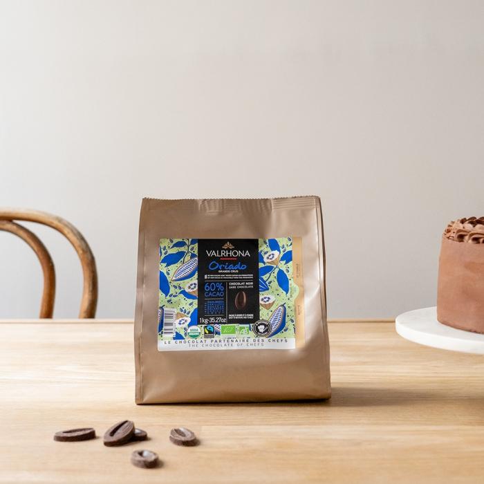 chocolat noir oriado 60 bio par valrhona