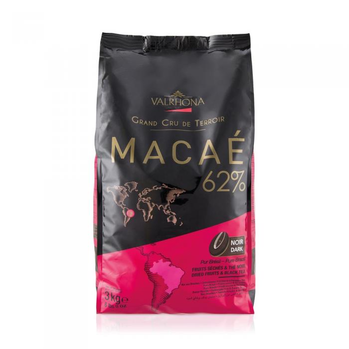 Macaé 62% fèves 3 kg