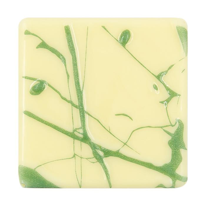 decors carre relief vert par chocolatree