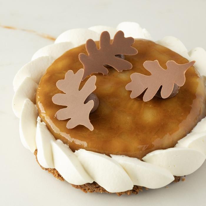decor feuille chene pur lait par chocolatree