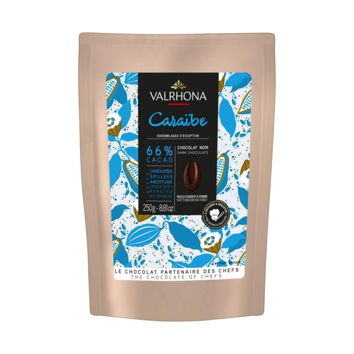 chocolat noir caraibe 66 par valrhona