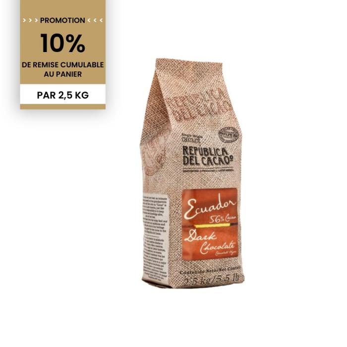 promotion chocolat noir equateur 56 25 kg par rdc