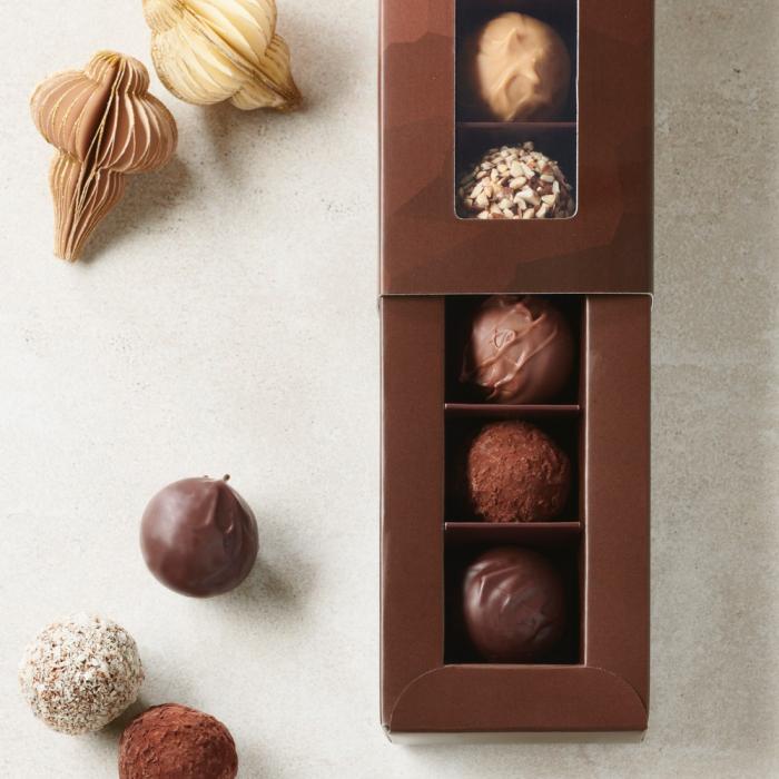 sensation truffe rhum coco par valrhona
