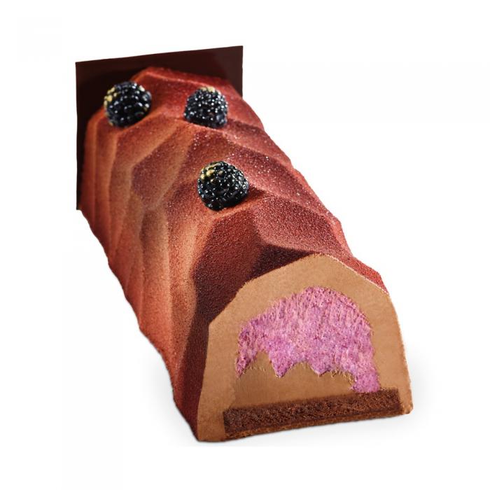 Moule bûche éclat 5 cm : vente en gros de Moule bûche éclat 5 cm