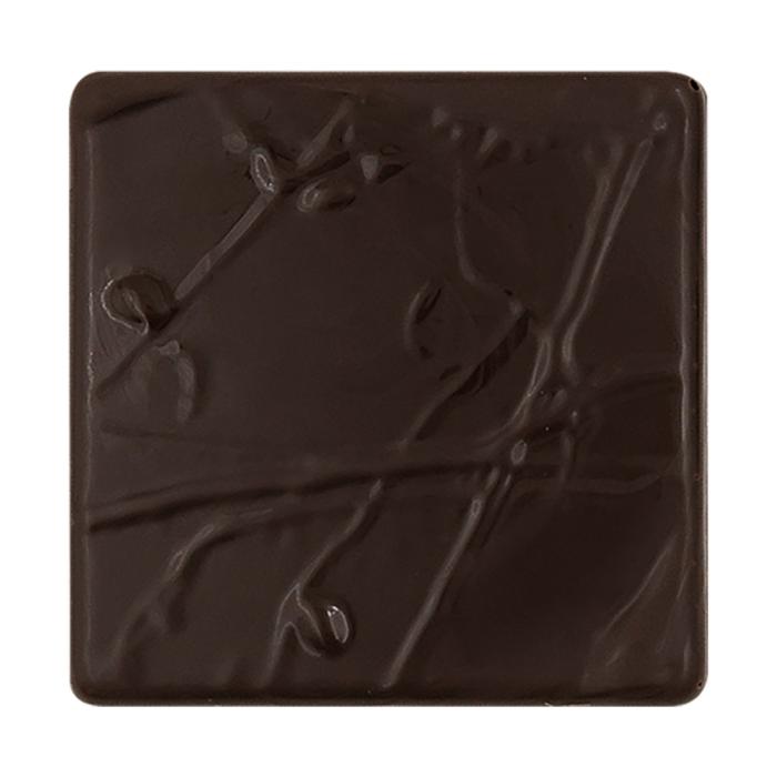 decor carre artistique pur noir par chocolatree