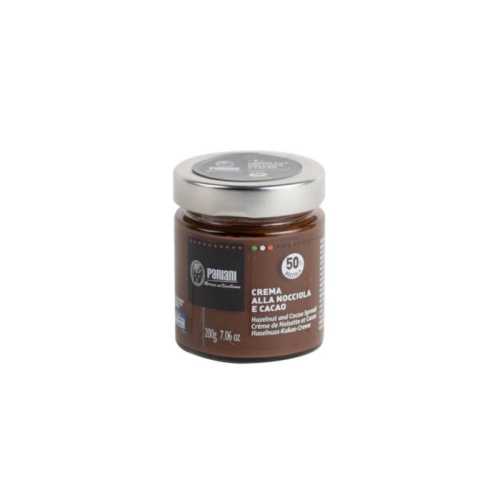 pate tartiner noisettes 50 cacao par pariani