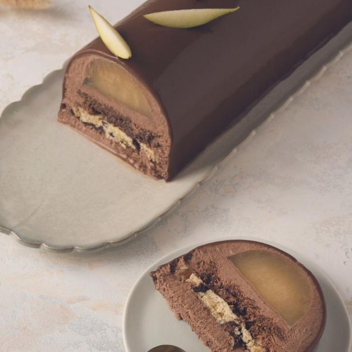 moule buche grand u par valrhona