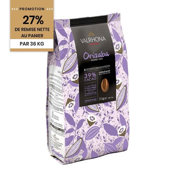 promotion chocolat lait orizaba 39 par valrhona