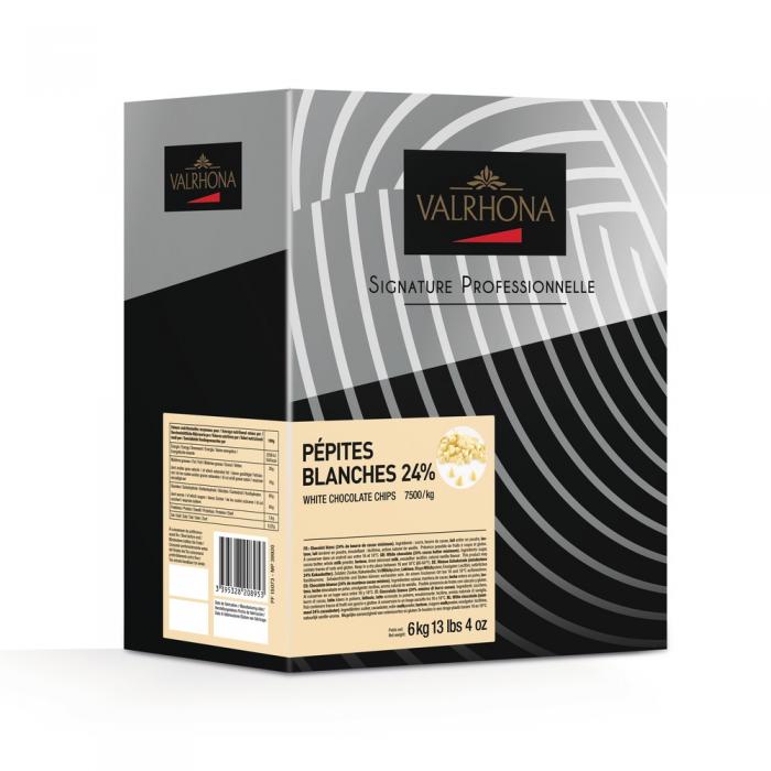 Pepites blanches 24% par Valrhona