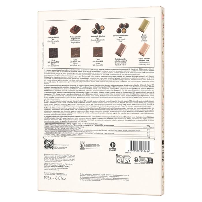 calendrier avent noel 2026 195 g par valrhona