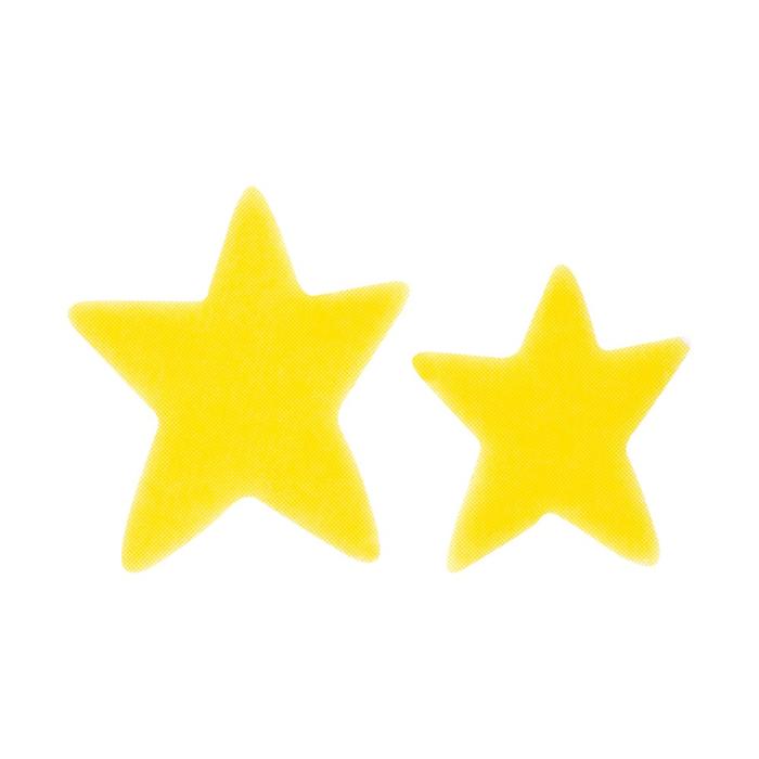 decor etoiles jaunes 2 tailles par chocolatree