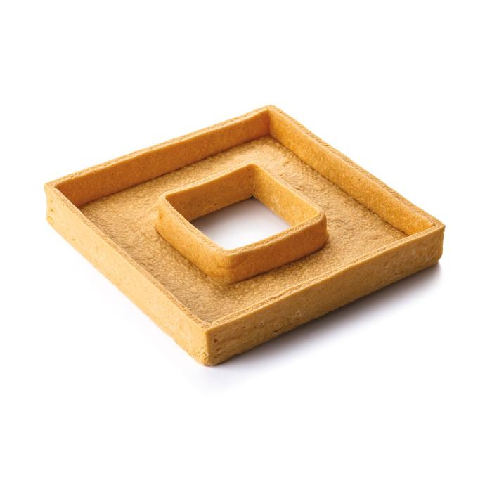 fonds tarte extra larges carres tartnuts sucres par la rose noire