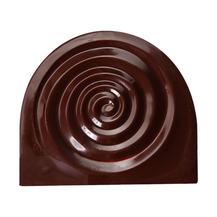 embout rond relief spirale par chocolatree