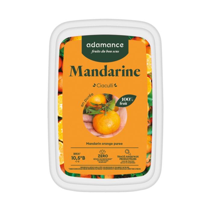 mandarine ciaculli puree 1kg par adamance
