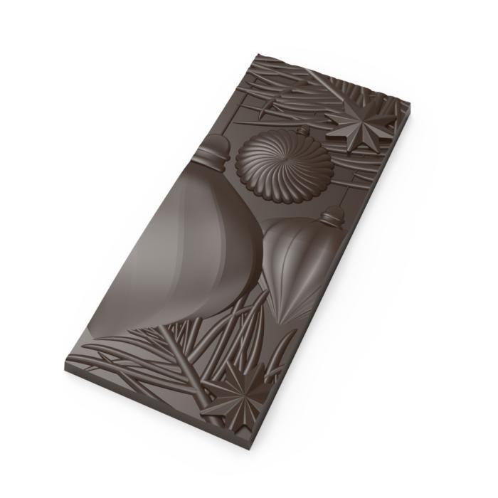 moule tablette noel par valrhona