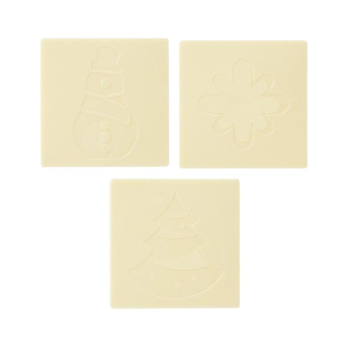 embout texture blanc 6 modeles par chocolatree