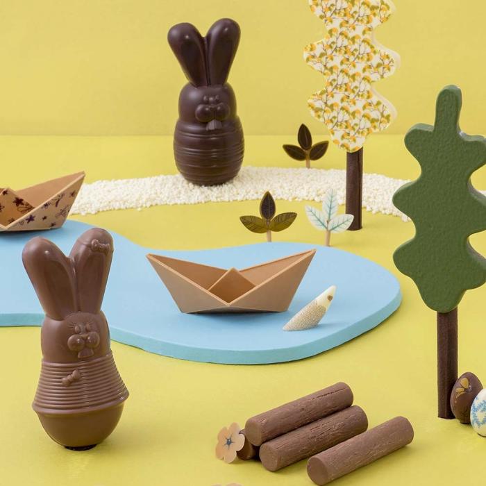 moule lapin par valrhona