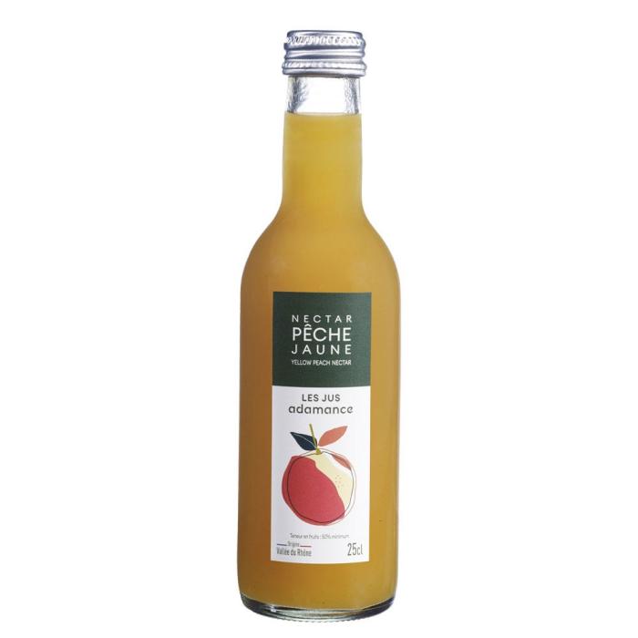 nectar de pêche jaune par adamance