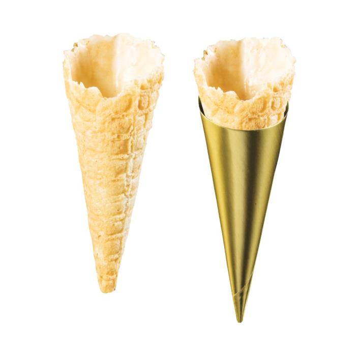Mini cones sucres vanille par La Rose Noire