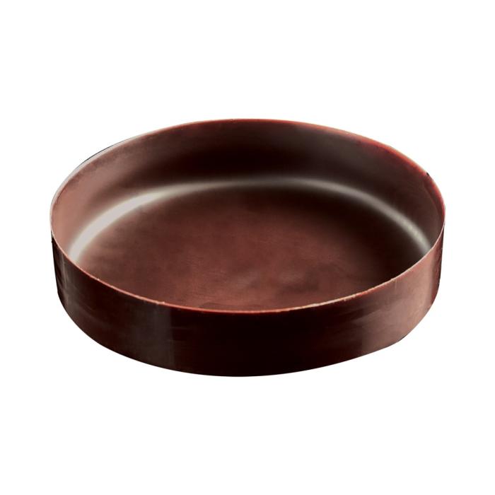 grand rond chocolat par la rose noire