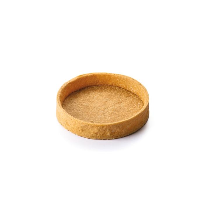 fonds tarte tres grands ronds sucres vanille par la rose noire