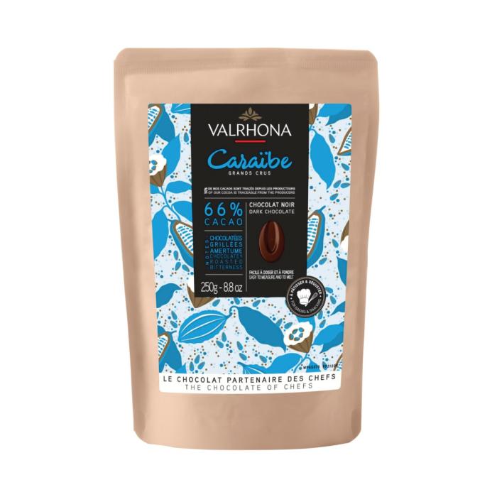 chocolat noir caraibe 66 par valrhona
