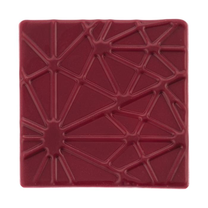 embout carre relief framboise par chocolatree