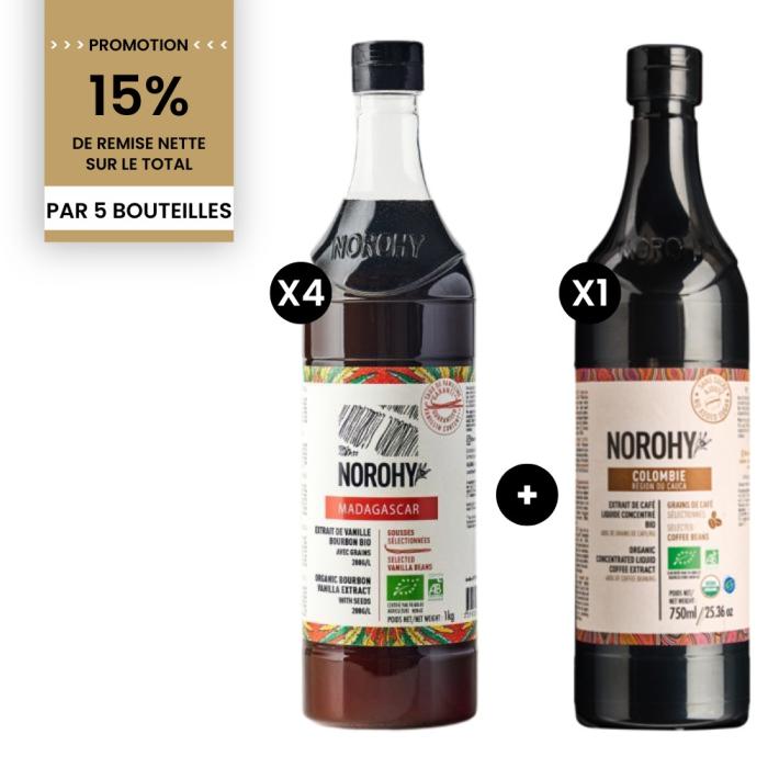 promotion extrait vanille extrait cafe 4 1 offert par norohy