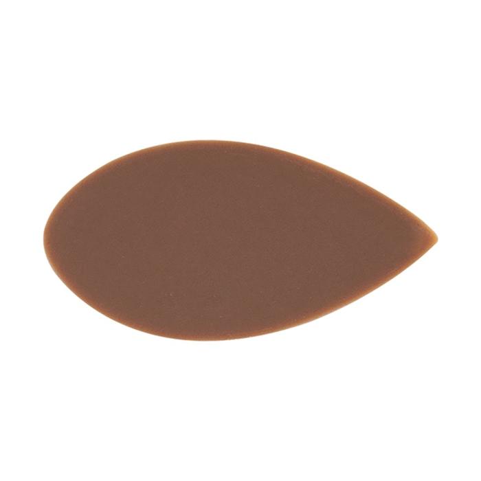decor feuille elegance pur chocolat lait par chocolatree